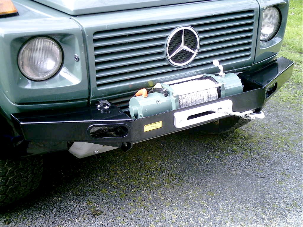 Seilwindenstoßstange Mercedes G